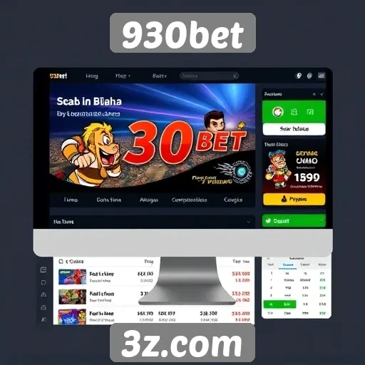 Interface do 930bet é acessível e intuitiva